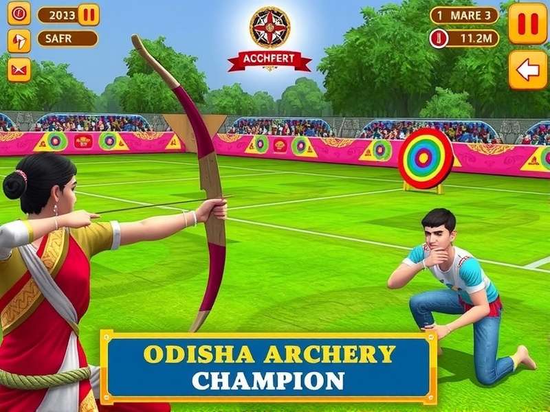 Odisha Archery Champion Game Screenshot